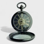 MontreGoussetAncienneNoirEbene